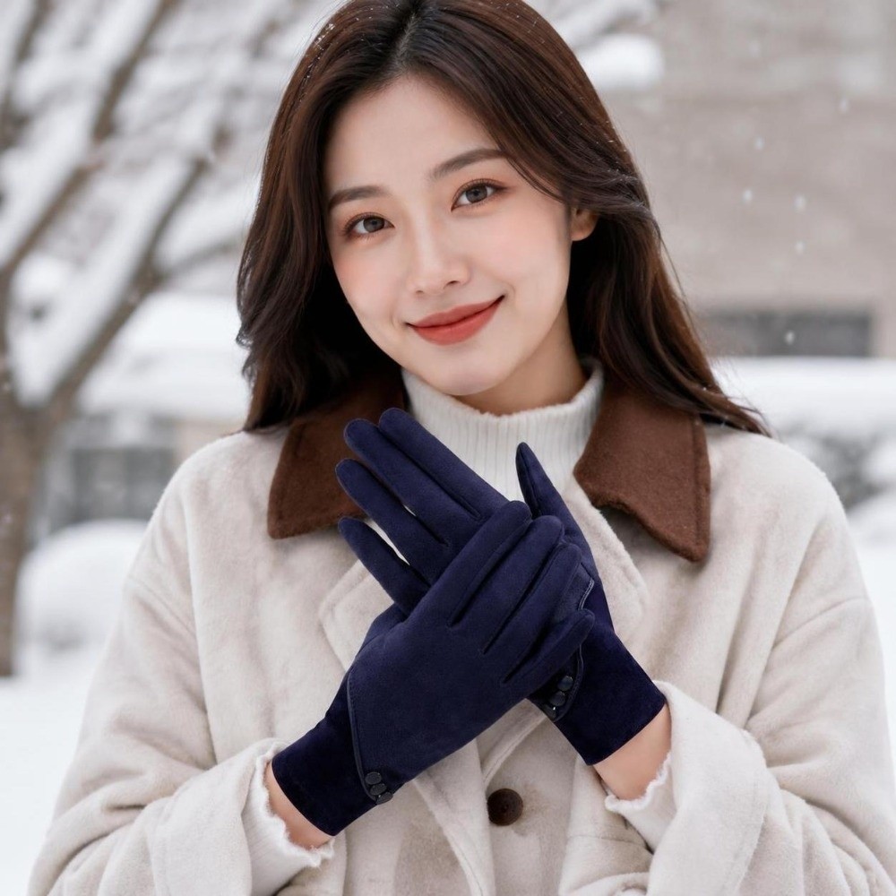 Winter Glove Insulated - Praktyczne, eleganckie, zimowe rękawice termiczne, grube,