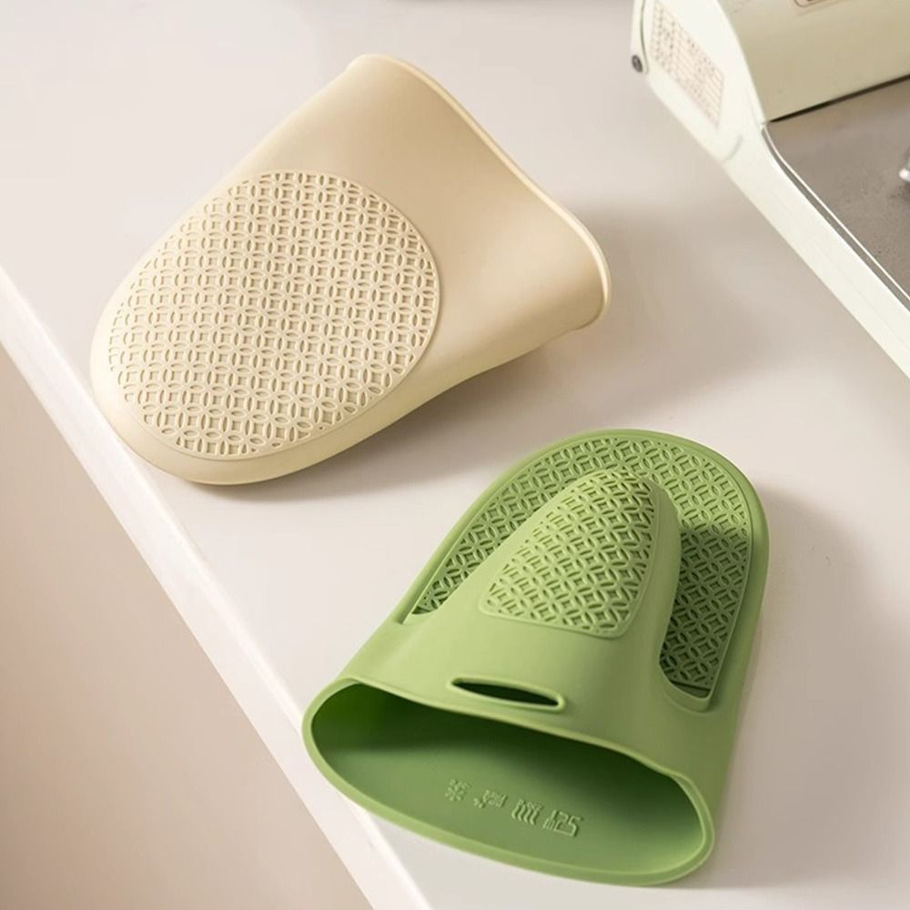 Oven Mitt Silicone - 1 szt. Żaroodporne silikonowe rękawice kuchenne,