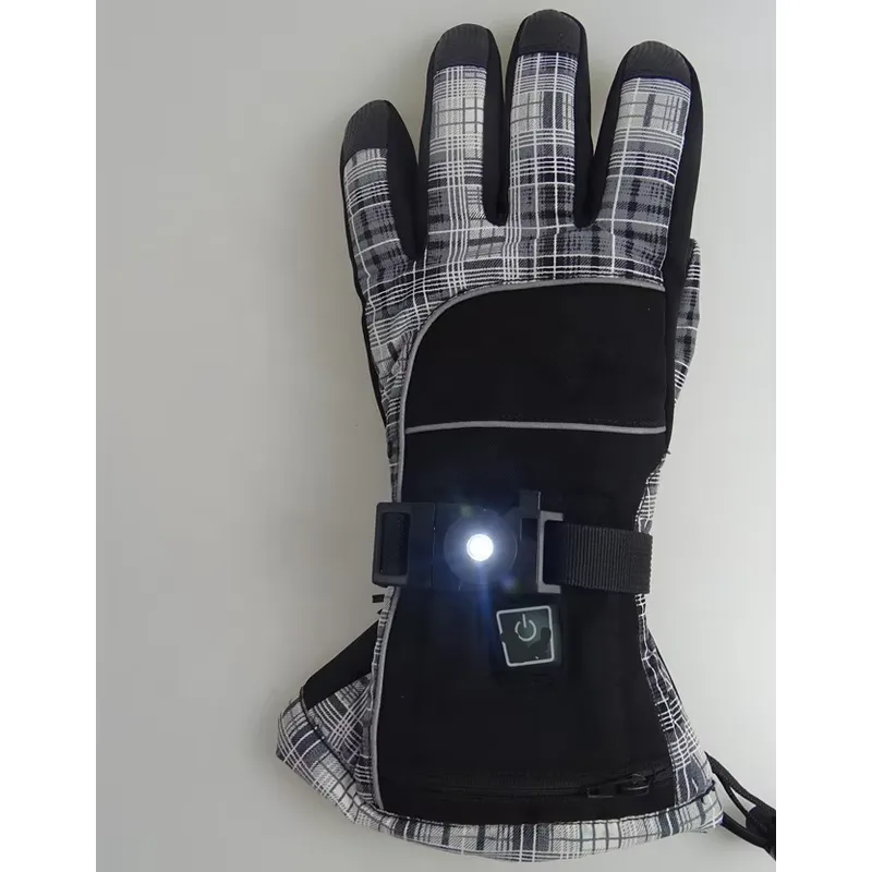 Ski Glove Waterproof - Nowe, wodoodporne, ocieplane baterią rękawice narciarskie