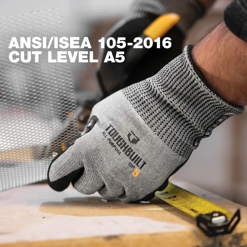 Nitrile Mechanic Glove - Rękawice robocze ToughBuilt TB-P2-112-5-L z nitrolu,