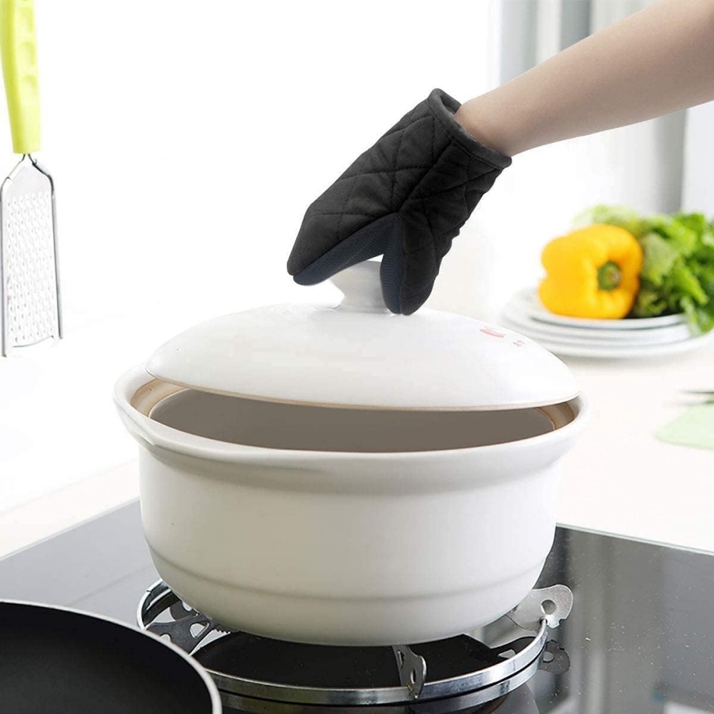 Rękawice kuchenne 500 ° Rękawi – Oven Mitt Silicone recenzja i cena