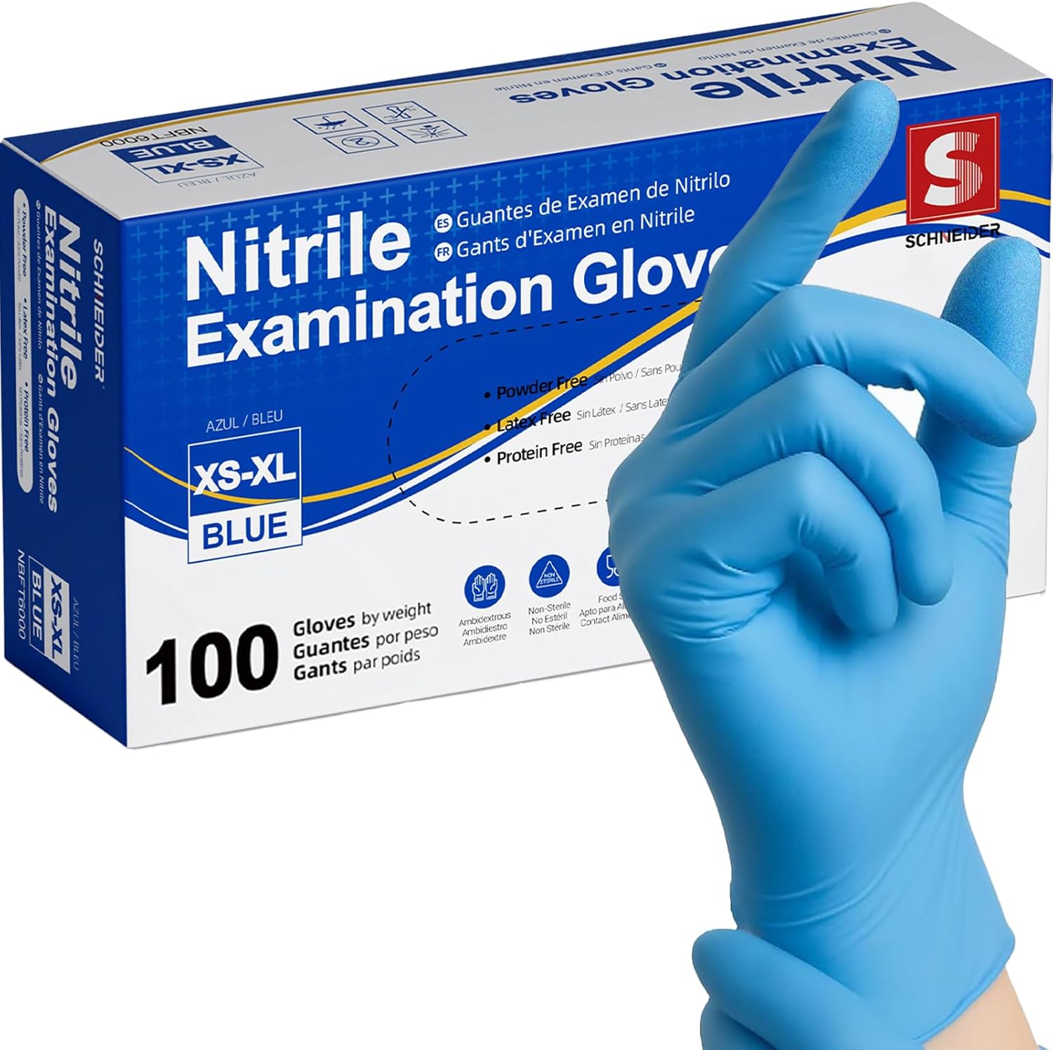 Rękawice diagnostyczne z nitry – Exam Glove Nitrile recenzja i cena