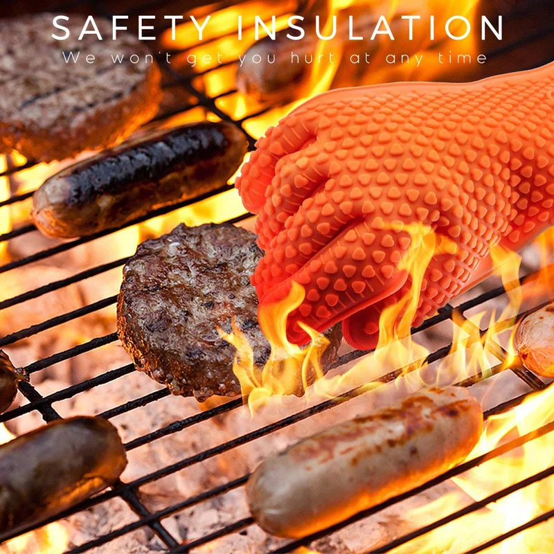 Silikonowe rękawice do grillow – Oven Mitt Silicone recenzja i cena