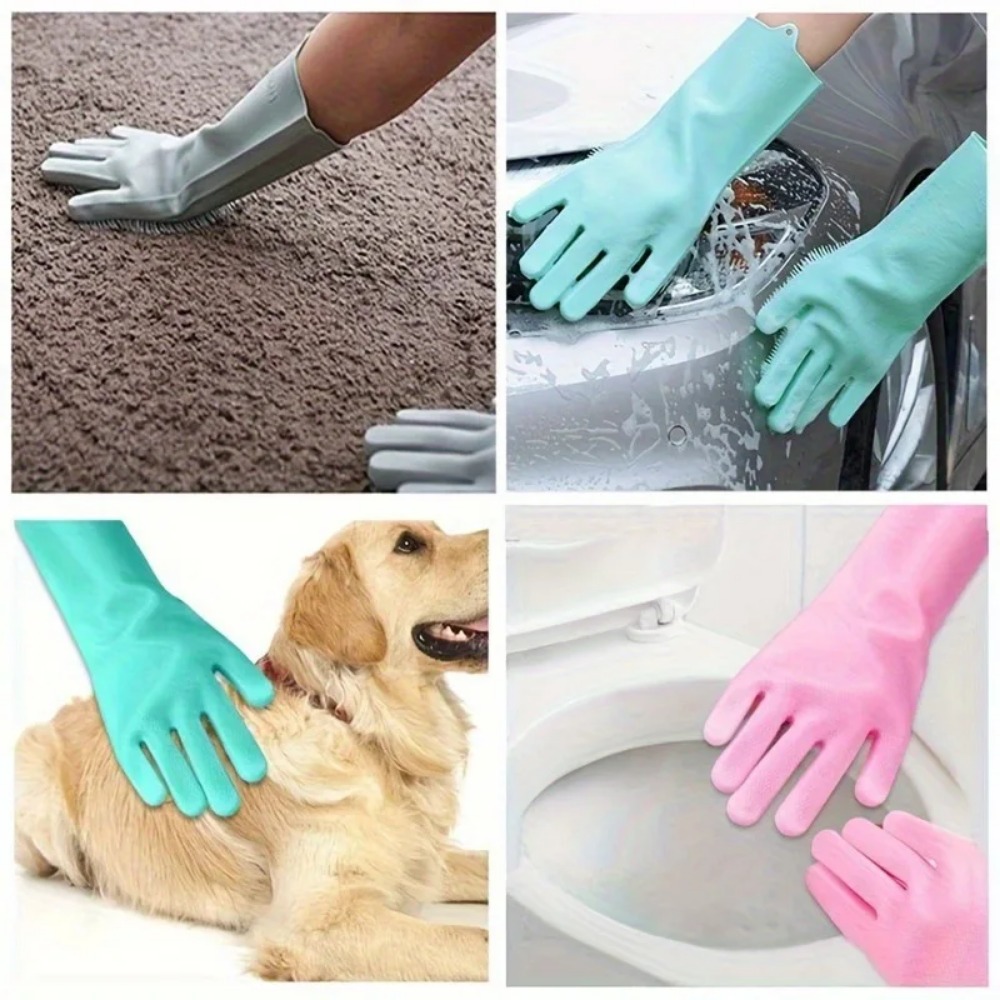 Silikonowe rękawice do pielęgn – Rubber Glove Cleaning recenzja i cena